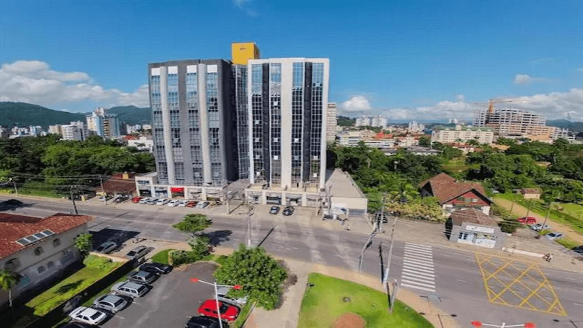 Saint Sebastian Flat 603- Com Hidro! Ate 3 Pessoas, Duplex, No Centro Villa Jaraguá do Sul Dış mekan fotoğraf